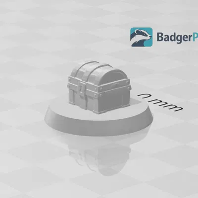 Mô hình rương kho báu mini (Treasure Chest) cho game RPG