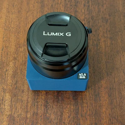 Khay Đựng Ống Kính Panasonic Lumix 42.5mm f/1.2 - Hệ Thống Gridfinity