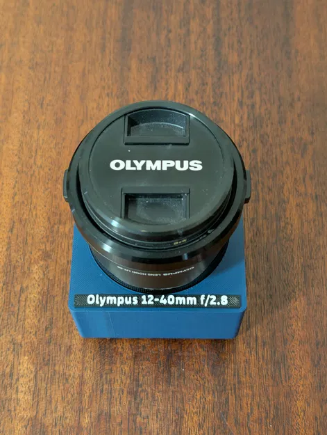 Giá đỡ ống kính Olympus 12-40mm f/2.8 - Hệ thống Gridfinity - Image 1