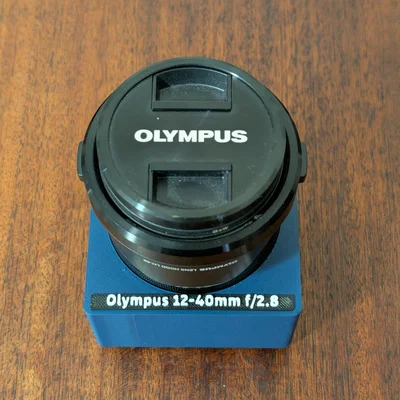 Giá đỡ ống kính Olympus 12-40mm f/2.8 - Hệ thống Gridfinity