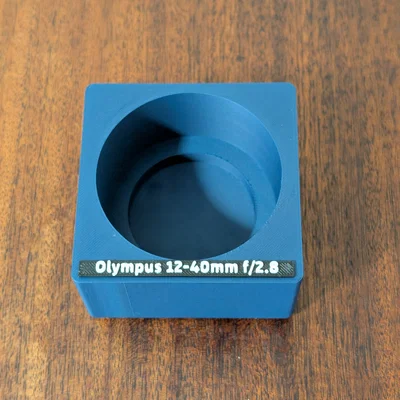 Giá đỡ ống kính Olympus 12-40mm f/2.8 - Hệ thống Gridfinity