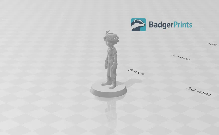 Mô hình nhân vật Janner Wingfeather (RPG Miniature) in 3D - Image 1