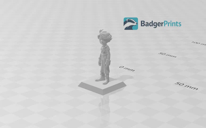 Mô hình nhân vật Janner Wingfeather (RPG Miniature) in 3D - Image 2