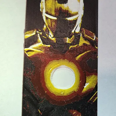 Đánh dấu trang sách Iron Man Marvel