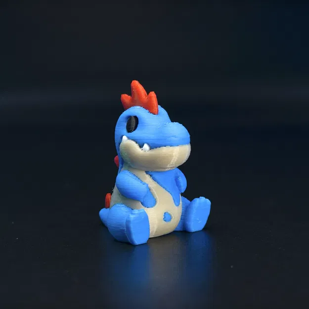 Mô hình Pokemon CROCONAW Mini - Tải file STL in 3D cực đẹp - Image 1