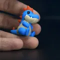 Mô hình Pokemon CROCONAW Mini - Tải file STL in 3D cực đẹp - Thumbnail 4