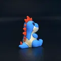 Mô hình Pokemon CROCONAW Mini - Tải file STL in 3D cực đẹp - Thumbnail 5