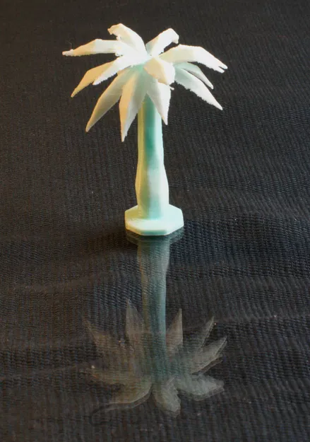 Cây Cọ Low-Poly (Low-Poly Palm) - Image 2