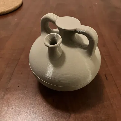 Mô hình in 3D bình gốm cổ đại Mycenaean Stirrup Jar