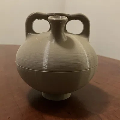 Mô hình in 3D bình gốm cổ đại Mycenaean Stirrup Jar