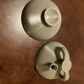 Mô hình in 3D bình gốm cổ đại Mycenaean Stirrup Jar - Thumbnail 5