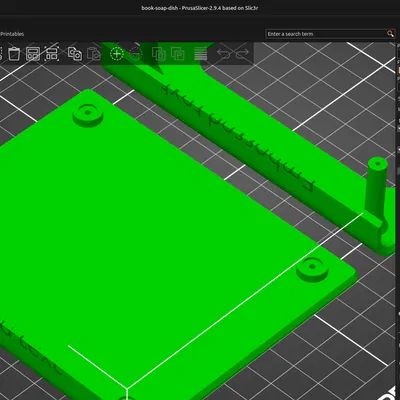 Khay Đựng Xà Phòng Hình Cuốn Sách