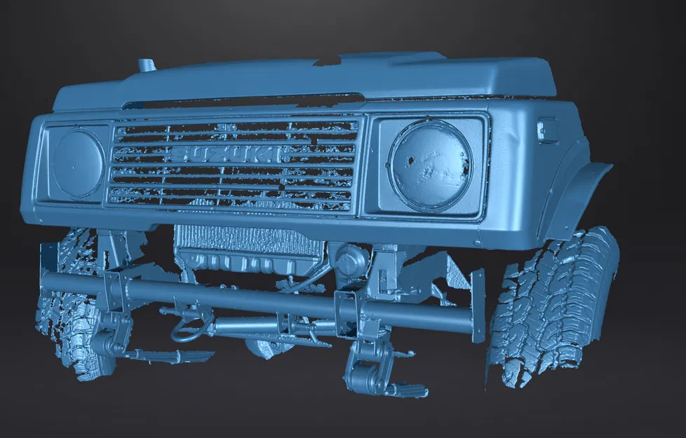 File Scan 3D Phần Đầu Xe Samurai - Image 1