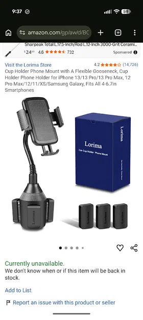 Bản Mod Ngàm Kẹp Giá Đỡ Điện Thoại - Tăng Độ Dài Cho Các Dòng Máy Dày - Image 5