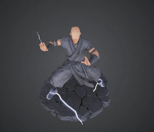Lightning Monk Warrior – Võ Tăng Quyền Năng Sấm Sét - Image 3