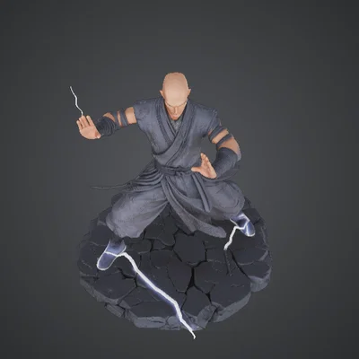 Lightning Monk Warrior – Võ Tăng Quyền Năng Sấm Sét