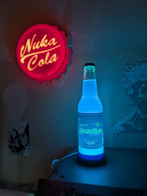 Đế đèn LED cho chai Nuka Cola Quantum - Image 1