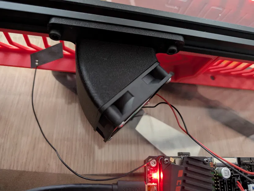 Ngàm gắn quạt 60mm tản nhiệt linh kiện điện tử cho Mercury One - Image 1