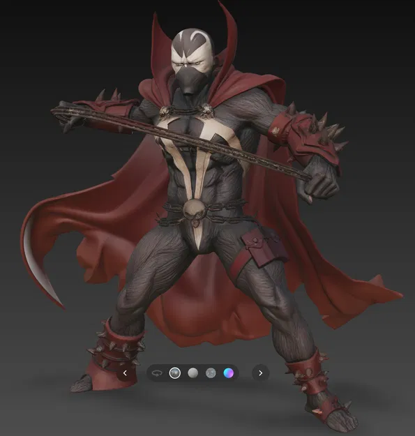 Mô hình Spawn 2 - Tượng in 3D siêu anh hùng cực ngầu - Image 4