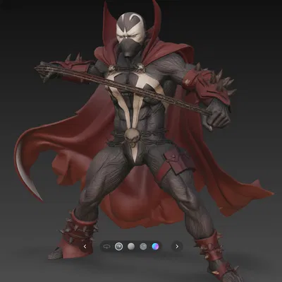 Mô hình Spawn 2 - Tượng in 3D siêu anh hùng cực ngầu