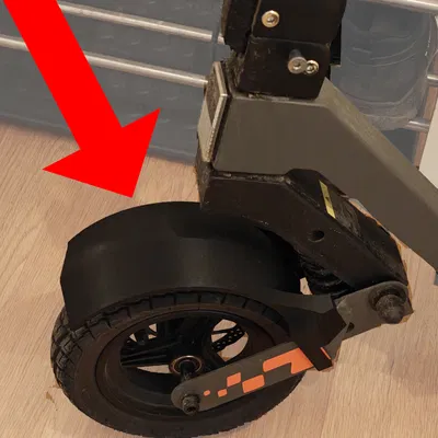 Chắn bùn trước cho xe điện Kukirin G2 - Lắp đặt nhanh 5 giây