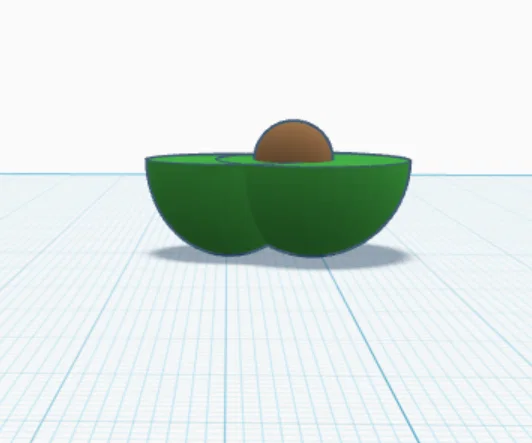 Mô hình 3D quả bơ xinh xắn, in nhanh đơn giản - Image 2