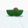 Mô hình 3D quả bơ xinh xắn, in nhanh đơn giản - Thumbnail 2
