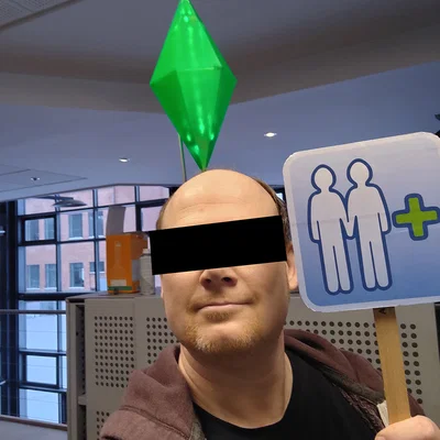 Bộ trang phục The Sims Plumbob kích thước thật