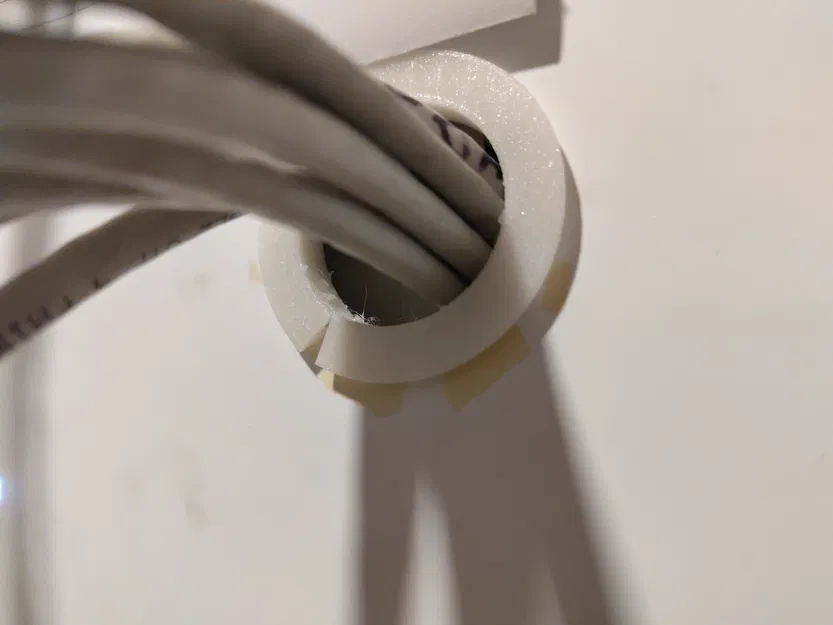 Vòng đệm cáp (Grommet) tùy chỉnh bằng tham số - Image 1