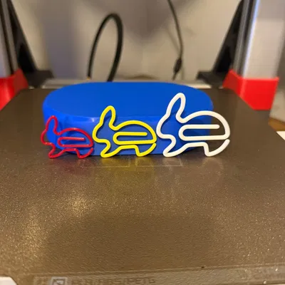 Kẹp giấy hình chú thỏ