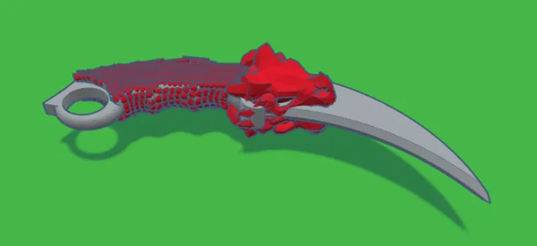 Dao Karambit phong cách rồng - Image 1