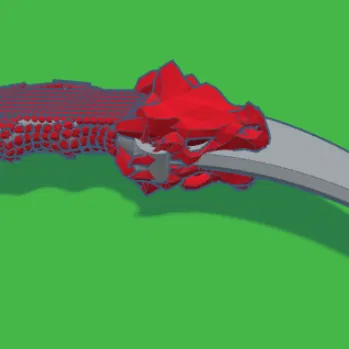 Dao Karambit phong cách rồng