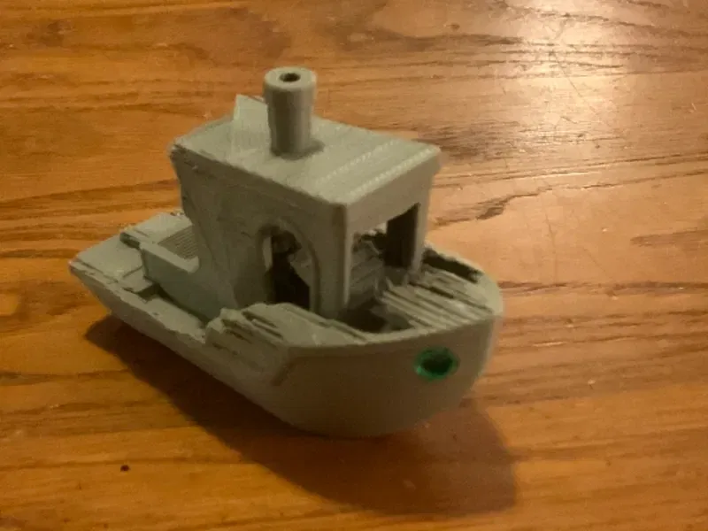 Mô hình 3D tàu Benchy phong cách không gian (Space and Time Benchy) - Image 1