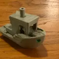 Mô hình 3D tàu Benchy phong cách không gian (Space and Time Benchy) - Thumbnail 1