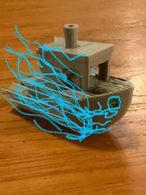 Mô hình 3D tàu Benchy phong cách không gian (Space and Time Benchy) - Image 2