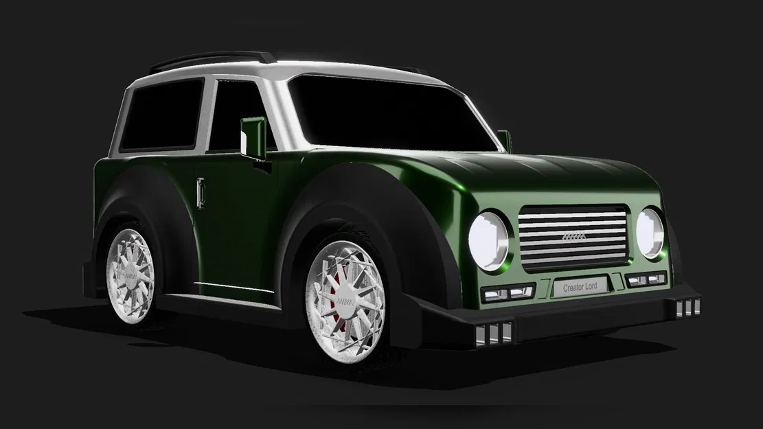 CL1M07 - Mẫu xe SUV nhỏ gọn mang phong cách Retro-Futurist - Image 1