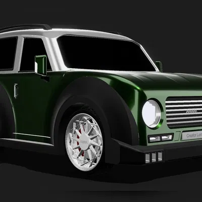 CL1M07 - Mẫu xe SUV nhỏ gọn mang phong cách Retro-Futurist