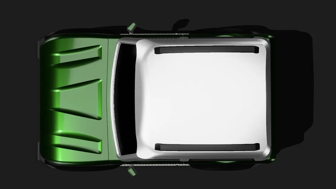 CL1M07 - Mẫu xe SUV nhỏ gọn mang phong cách Retro-Futurist - Image 3