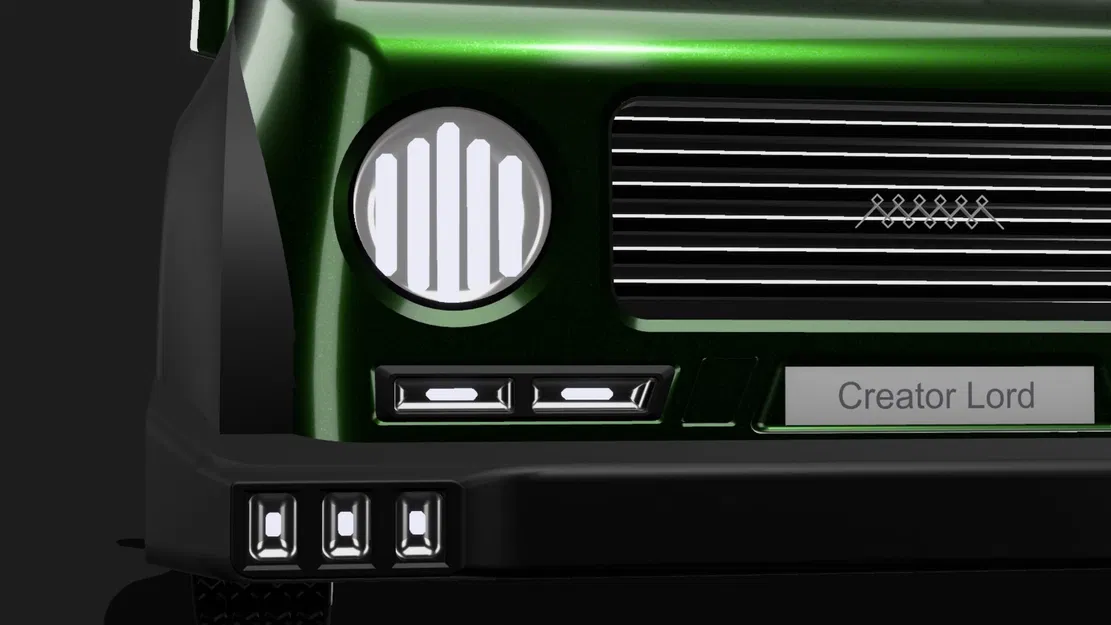 CL1M07 - Mẫu xe SUV nhỏ gọn mang phong cách Retro-Futurist - Image 6