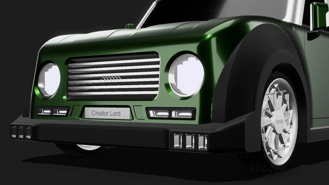 CL1M07 - Mẫu xe SUV nhỏ gọn mang phong cách Retro-Futurist - Image 9