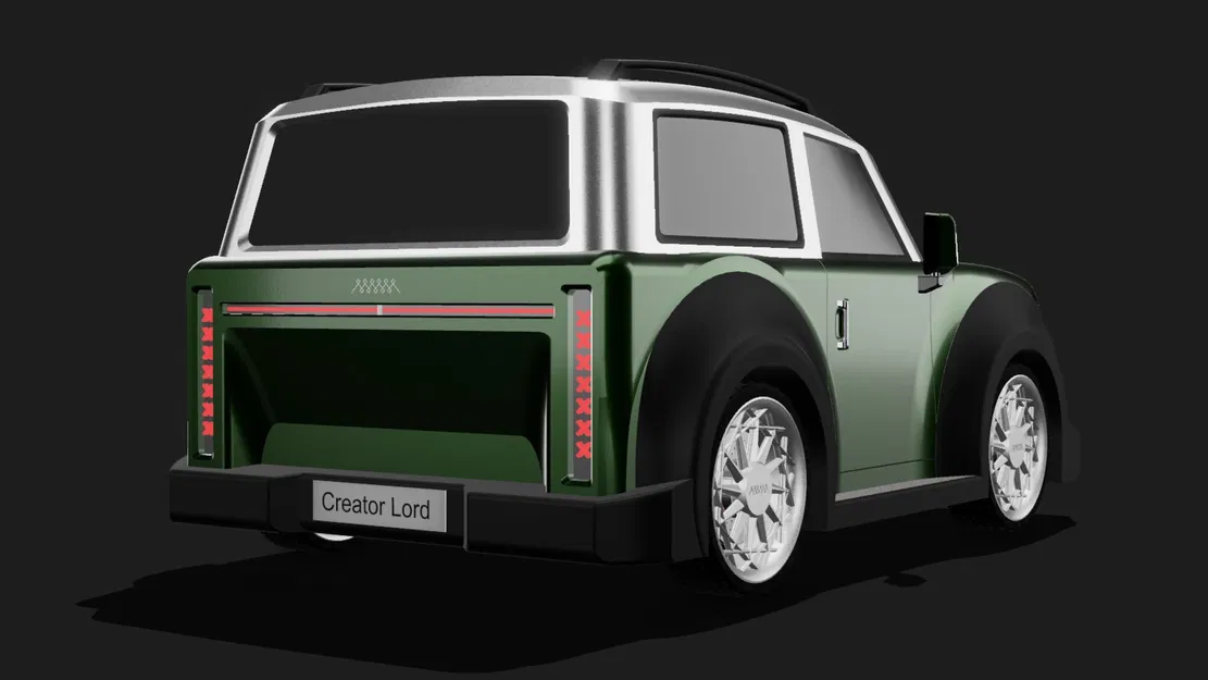 CL1M07 - Mẫu xe SUV nhỏ gọn mang phong cách Retro-Futurist - Image 10