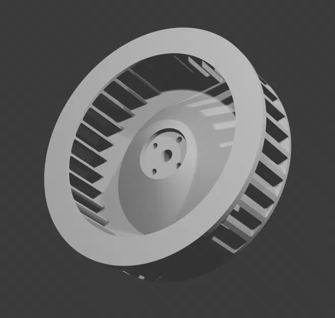 Cánh quạt lồng sóc thay thế cho quạt hút lò sưởi Carrier 309868-755 / Packard 66755 - Image 1