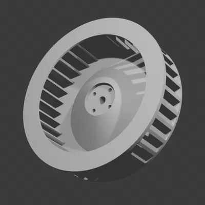 Cánh quạt lồng sóc thay thế cho quạt hút lò sưởi Carrier 309868-755 / Packard 66755