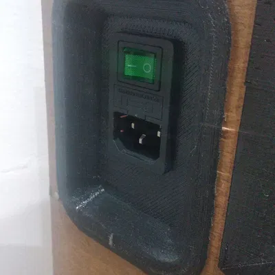 Khung ốp bảo vệ ổ cắm nguồn IEC và công tắc chuyên nghiệp