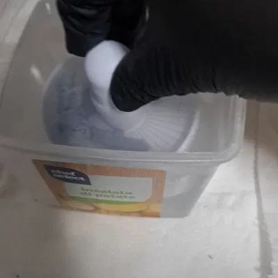 Xô lọc nhựa resin cho hộp đựng thực phẩm