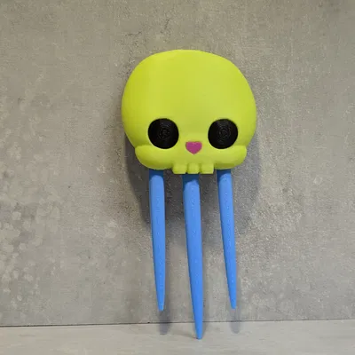 Trâm Cài Tóc Đầu Lâu Cute