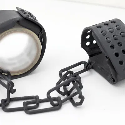 Còng tay mềm — In từ chất liệu TPU