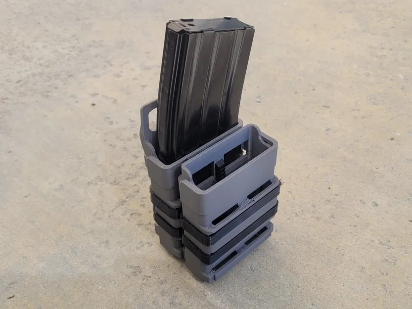 QuickMag - Túi Đựng Hộp Tiếp Đạn AR15 In 3D Hoàn Chỉnh - Image 3