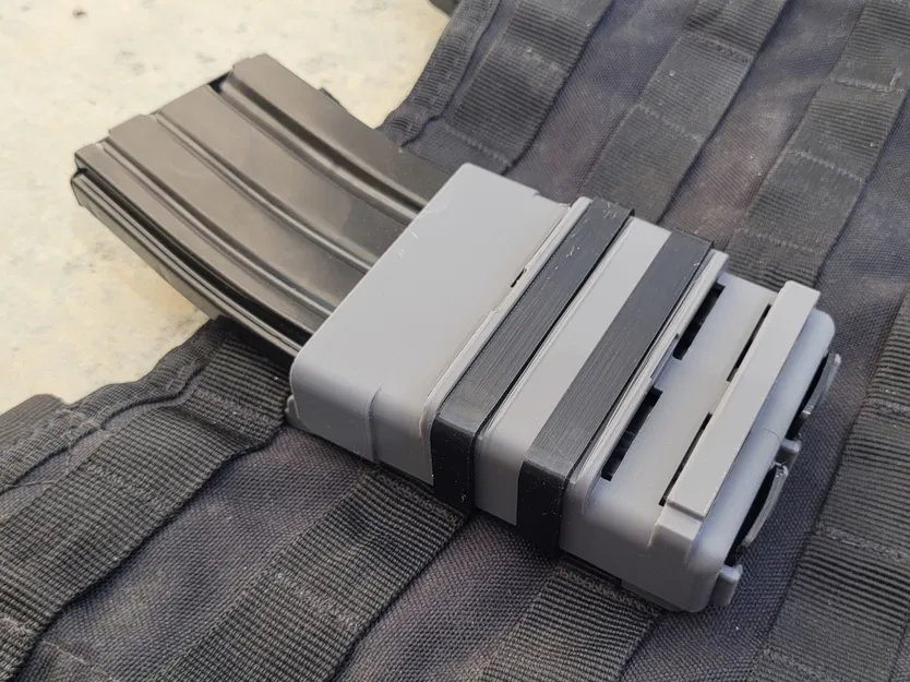 QuickMag - Túi Đựng Hộp Tiếp Đạn AR15 In 3D Hoàn Chỉnh - Image 4
