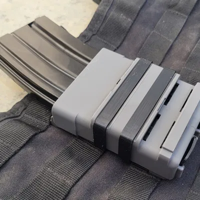 QuickMag - Túi Đựng Hộp Tiếp Đạn AR15 In 3D Hoàn Chỉnh